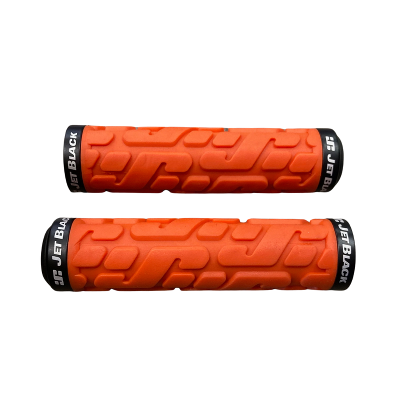 Jet Black Rivet Lock On Grips Buy Online At Casey Cycles Cranbourne