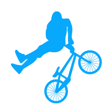 Ride bikes have fun icon