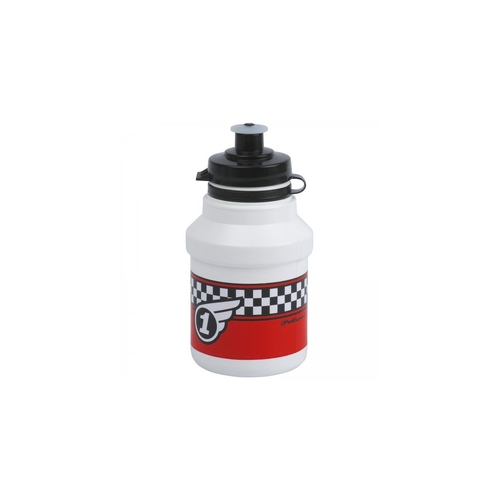Childrens  WATER BOTTLE 350 ml "RACE"    WHITE  