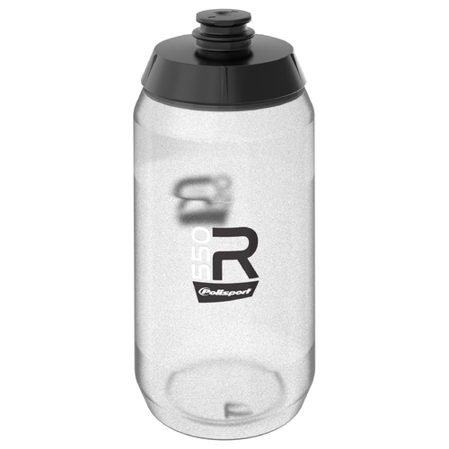 WATER BOTTLE, SENSATIONAL - wide mouth - easy squeeze - high flow - lightweight  CLEAR  550ml 