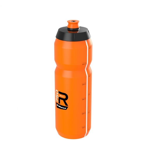 WATER BOTTLE, SENSATIONAL - wide mouth - easy squeeze  HIGH FLOW,  LIGHTWEIGHT SPORT BOTTLE 750ML ORANGE  Screw-On Cap