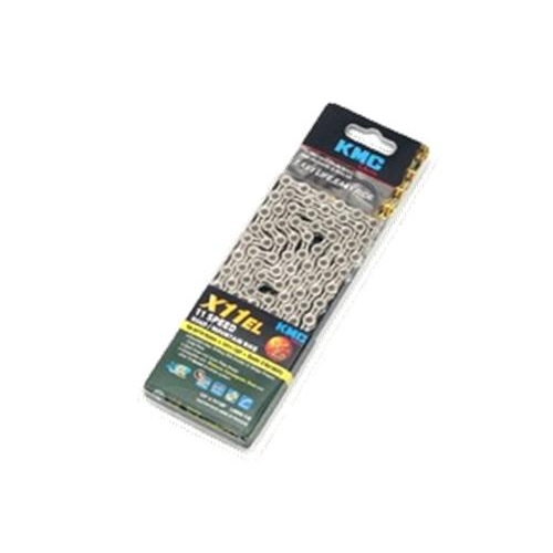 CHAIN - 11 Speed - KMC X11EL - 118L - SILVER - X-Series - w/Connect Link