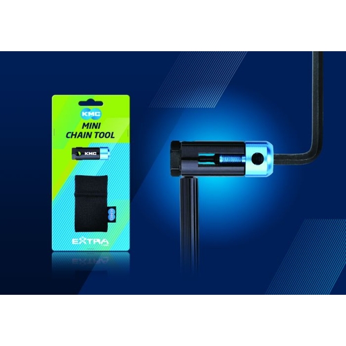 KMC Mini chain tool Quality tool fits most chains, with Hex wrench and Neoprene bag