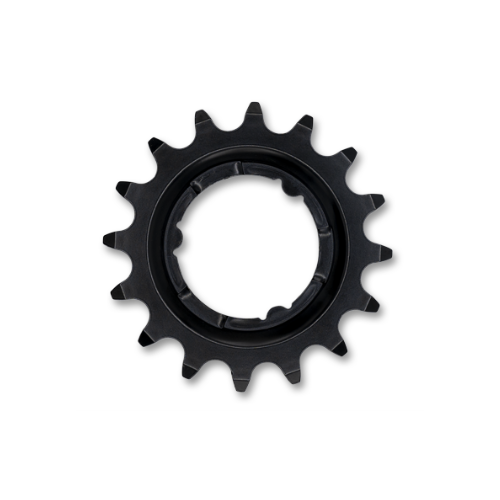 Sprocket R Shimano, 1/2 x 3/32" x 16T, cr-moly, black, for E-Bike, Quality KMC product - Works with Coaster & Internal gear hubs