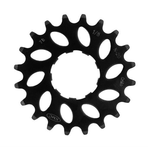 Drive Sprocket (Front) Bosch Gen2, ,Cr-Mo,   1/2 x 1/8" x 20T, black, for E-Bike. Quality KMC product - Direct Mount
