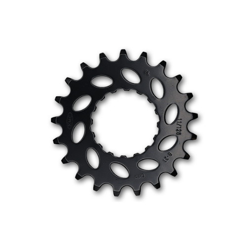 Drive Sprocket (Front) Bosch Gen2,  1/2 x 11/128" x 21T, cr-moly, black,  for E-Bike.  Quality KMC product - Direct Mount
