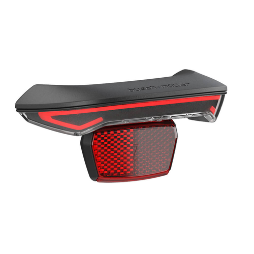 BUSCH & MULLER  Rear E-Bike Light -  Kite E,  (E-BIKE ONLY, NOT FOR DYNAMO, DC input 5-15V) includes wires and clips