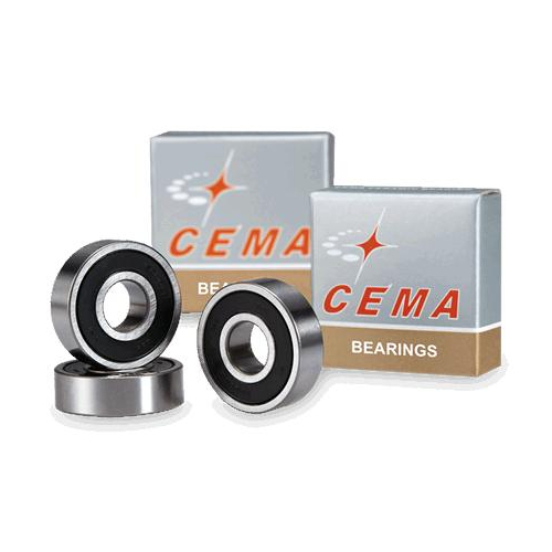 Sealed Hub Bearings CEMA, 6202LLB, 15 x 35 x 11mm, Chrome Steel - (Sold Individually)