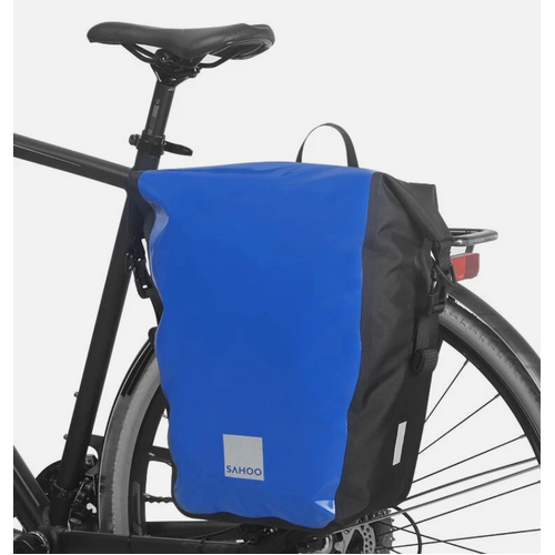 Sahoo Rear Pannier (Single) - Size 40 x 33 x 17cm  Capacity 20L - BLUE Version