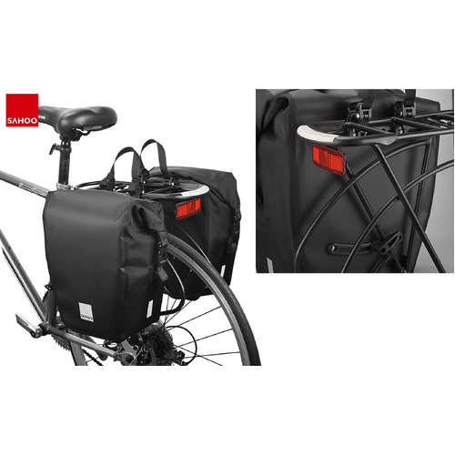 PANNIER BAGS -  Sahoo, 20L. 40 x 32.8 x 16.5cm. Sold as pair - Waterproof Design