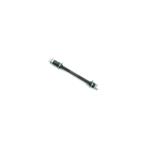 AXLE - Rear, 3/8" x 26T x 180mm, Cr-Mo, With Cone & Nut