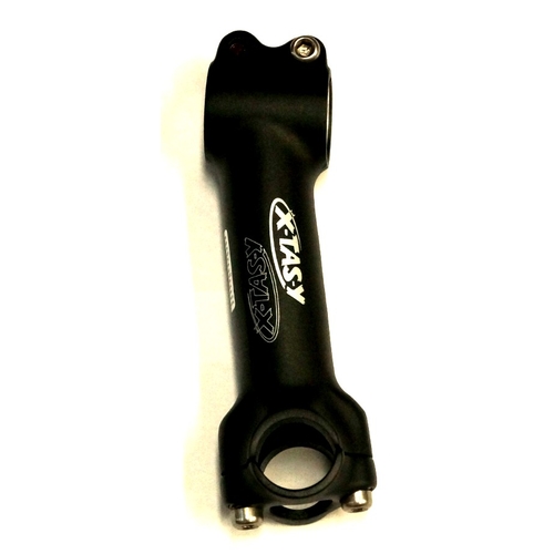 Ahead Stem  --  120mm Ext, 10 Degree, 28.6mm Dia., 25.4mm BB, Black with white xtasy logo