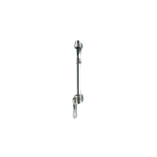 SKEWER  Front, 128mm, Q/R, Steel, SILVER  (NOT to be used with Disc brake bicycles)