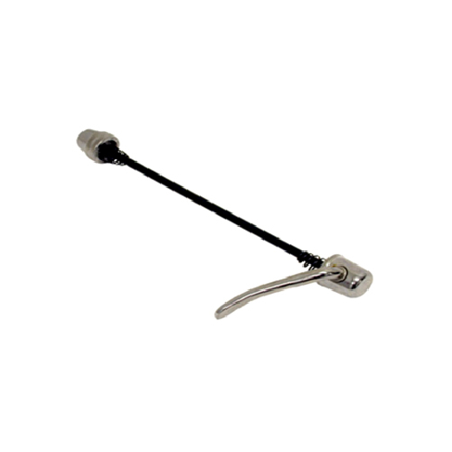 SKEWER  Rear, 165mm, Q/R, Steel, SILVER, Not Suitable for disc bikes.