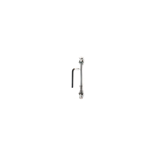 SKEWER - Front, Allen Key Type, 128mm, Silver