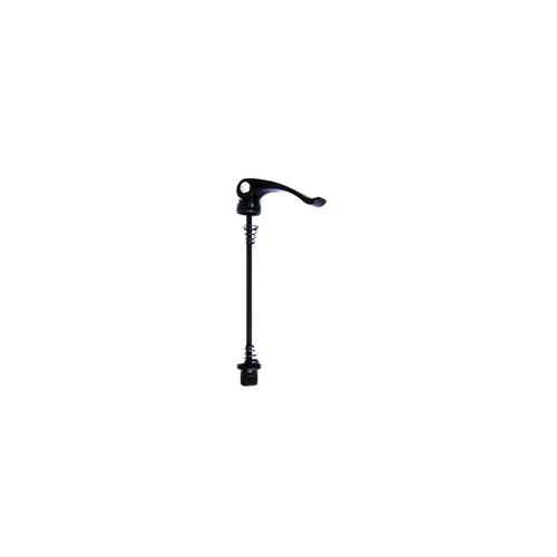 SKEWER  Rear, 165mm, Q/R, Cr-mo Axle Alloy Lever, BLACK