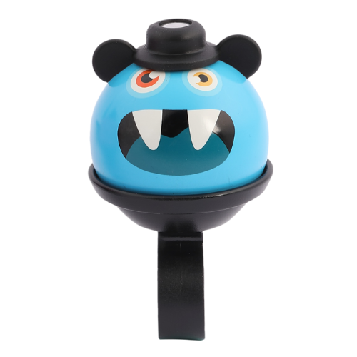 BELL - for dia 22.2mm H/B, hamster monster, blue, 2 eyes