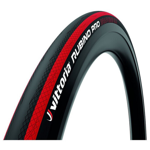 Vittoria Rubino Pro IV Tyre - 700 x 25C - Red/Blk