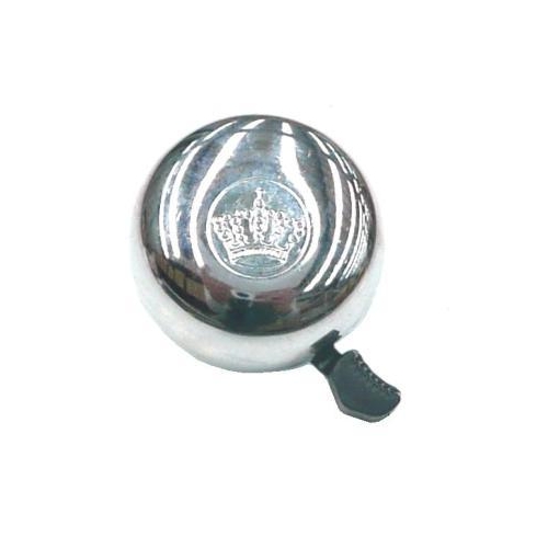 BELL - Steel, Silver Top, Crown Design, Fits 25.4mm BB
