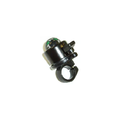 BELL - Alloy, Flick Bell, Compass on Top, Black, Fits 25.4mm BB