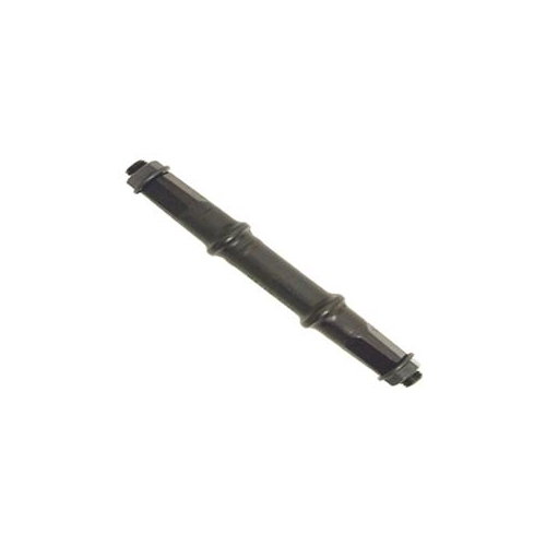 AXLE - Bottom Bracket Axle, Nut Type, 3L, 116mm, BLACK