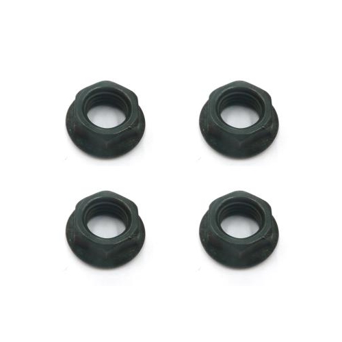NUT - For Bottom Bracket Axle, Flanged Type (Bag of 4)