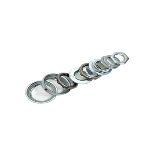 BOTTOM BRACKET SET - For Standard One Piece Crank, 51.6mm cup SILVER