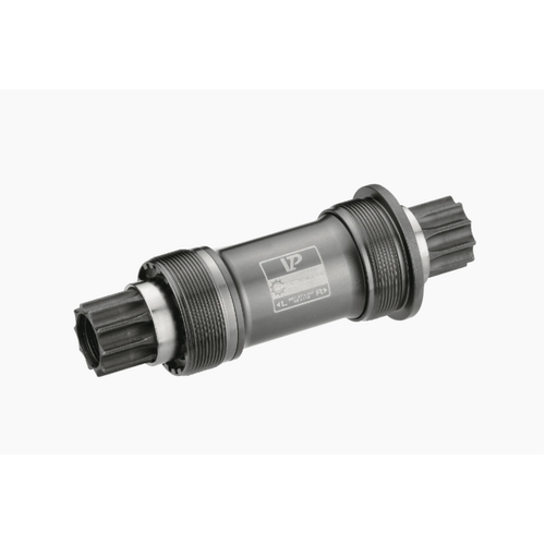 ISIS BOTTOM BRACKET CARTRIDGE - For 68mm Shell, 118mm Axle, Double Sealed Bearings, Cro-mo, Hollow Axle, Threaded