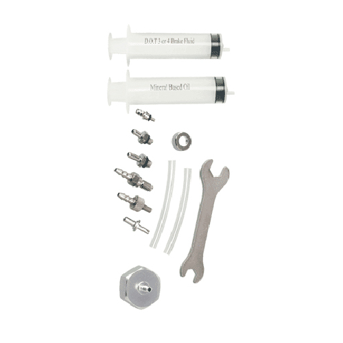 BRAKE BLEED KIT - Comprehensive Universal Brake Bleed Kit, In Carry Case, Suitable for Magura, Hayes, Avid, Hope & Formula