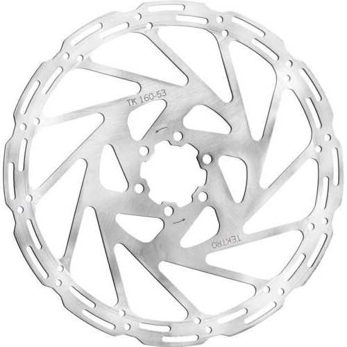 Tektro 180mm Disc Brake Rotor - 6 Bolt - Stainless