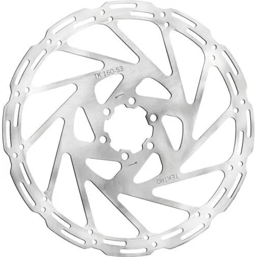 Tektro 180mm Disc Brake Rotor - 6 Bolt - Stainless