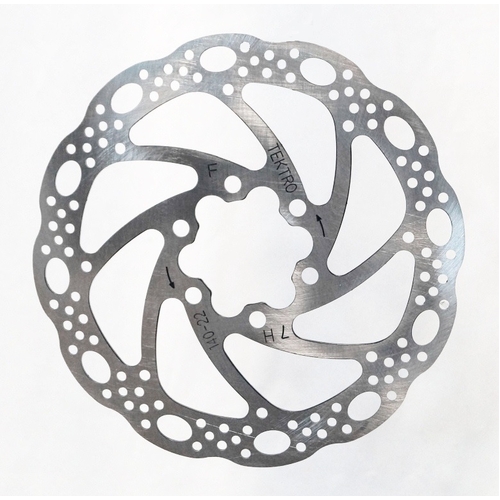 DISC ROTOR - Tektro, 140mm, Includes Bolts, Excellent Heat Tolerance & Dispersion, 130 Grams