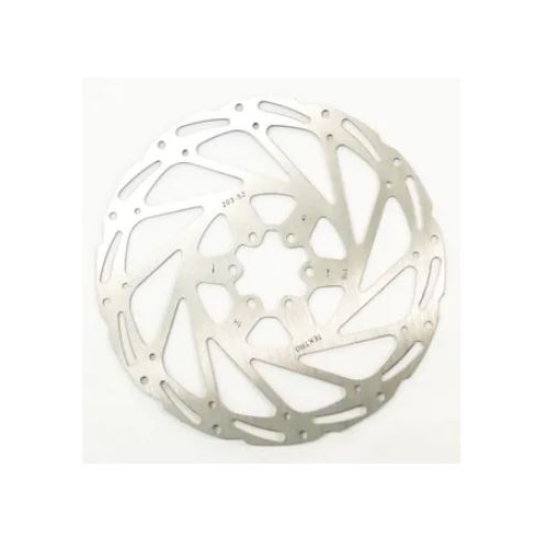 DISC ROTOR - Tektro, 203mm, Includes Bolts, Excellent Heat Tolerance & Dispersion, 130 Grams 6 bolt