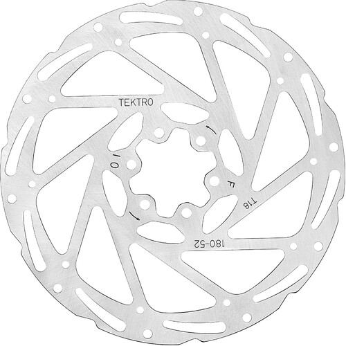 Tektro TR52 Disc Brake Rotor - 180mm/6 Bolt