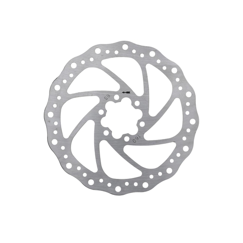 BRAKCO DISC ROTOR  140mm, Includes bolts, Wave design