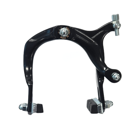 BRAKE - Alhonga BMX Caliper Brake, 73-92mm Reach, Nutted, BLACK (Front Only)