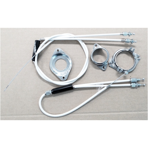 GYRO II ROTOR - Complete Set, 28.6 Diameter, WHITE CABLES (UPPER A:230mm B:150mm C:150mm, LOWER A:730mm B:200mm)
