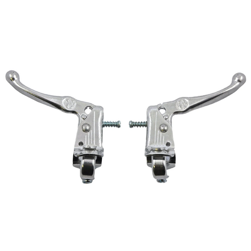 BRAKE LEVER -  Brake Lever, Alloy, For BMX or Ladies Bikes, SILVER (Sold In Pairs)