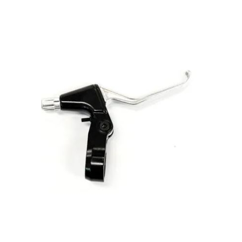 BRAKE LEVER - V-Brake Lever, Alloy, SILVER/BLACK (Right Hand Only)