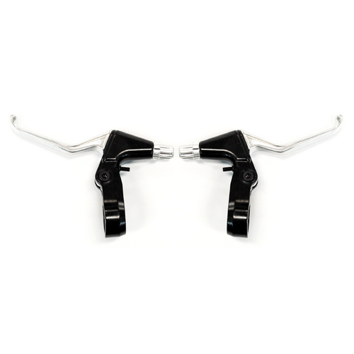 BRAKE LEVER - V-Brake Lever, 3 Finger Type, Alloy, Suitable For Grip Shifter (Sold In Pairs)