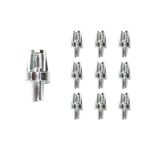 CABLE ADJUSTER - For Brake Lever, M7, Alloy, SILVER (Bag of 10)
