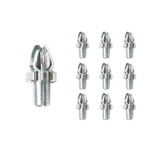 CABLE ADJUSTER - For Brake Lever, M10, Alloy, SILVER 