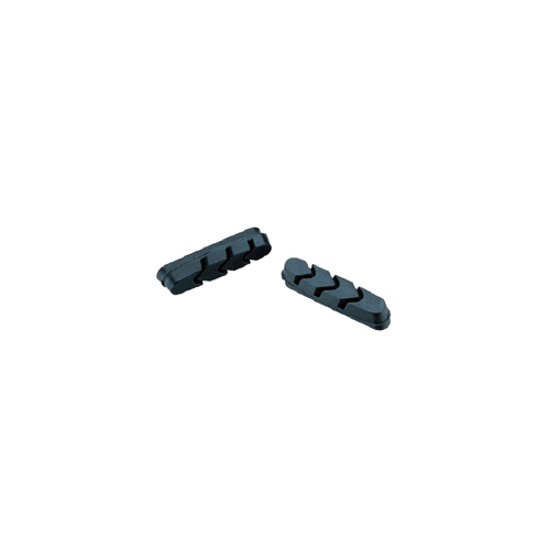 BRAKE PADS ONLY - Campagnolo Compatible, Suits Items 1560, 53mm, BLACK (Sold in Pairs)