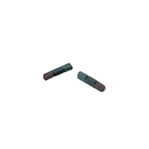BRAKE PAD INSERTS ONLY - Shimano Compatible, Suits Item 1562, Triple Compound Pad, 54mm (Sold in Pairs)