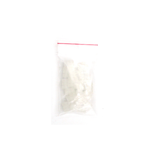 O RING - For 1.2mm Cable, CLEAR (Bag of 20)