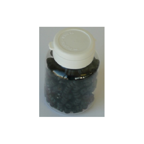 O RING - For 1.6mm Brake Cable, BLACK (Bottle of 200)