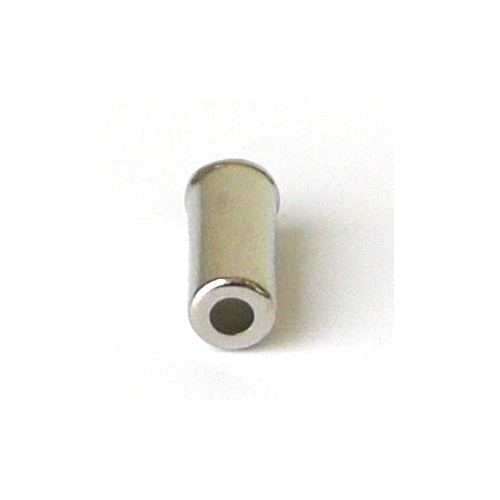 END CAP - Brass End Cap For Gear, 4mm Dia, SILVER (Bottle of 250)