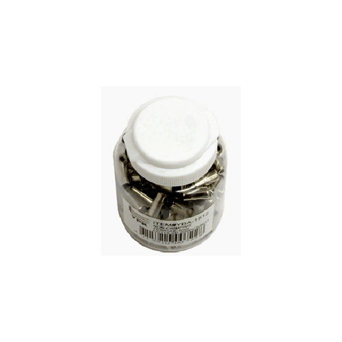 CABLE END - Inner Wire End Cap, 2mm Dia, SILVER (Bottle of 500)