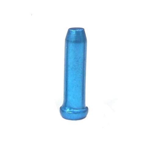END CAP - Inner Wire End Cap, 2.3mm Inside Dia, BLUE (Bag of 50)