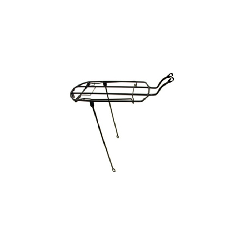 CARRIER - Rear Carrier, Steel, 8" Wide, For 27" Bikes, BLACK